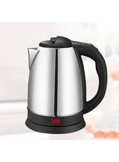 Cordless electric kettle 2 letter stainless steel black instant boil