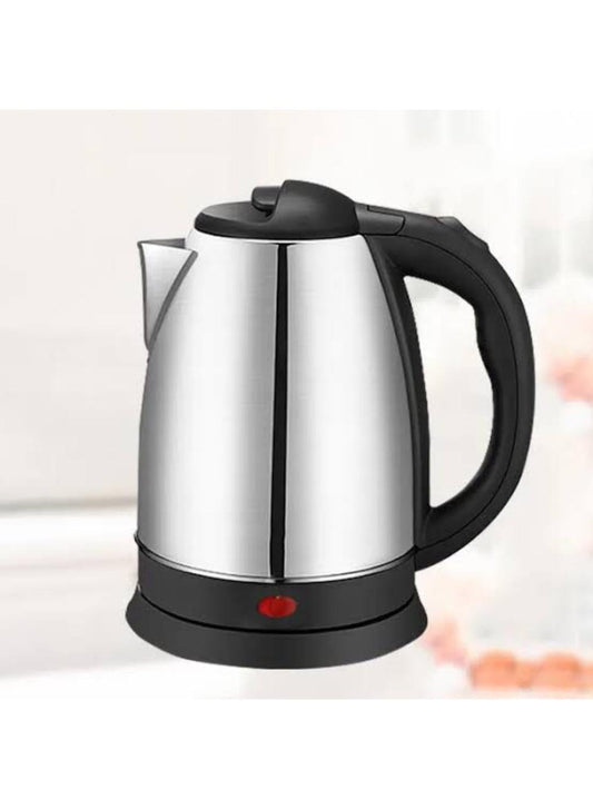 Cordless electric kettle 2 letter stainless steel black instant boil